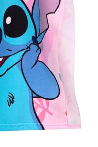 Disney Lilo og Stitch Pink Poncho badehåndklæde-2