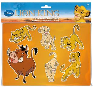 Disney Løvernes Konge Tegneskabelon sæt til børn