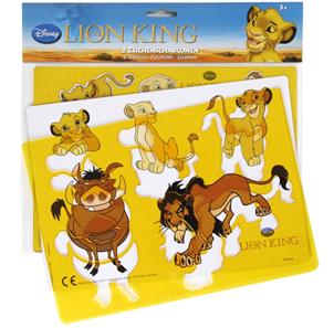 Disney Løvernes Konge Tegneskabelon sæt til børn-2