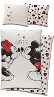Disney Minnie og Mickey Mouse Sengetøj - 100 procent bomuld
