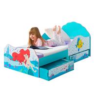 Disney Prinsesse Ariel Seng m/opbevaring (140cm)