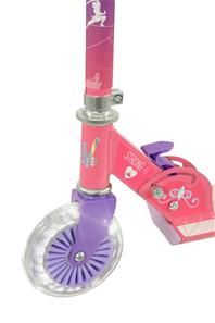 Disney Prinsesse Foldbart Løbehjul med LED-lyshjul-4