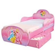 Disney Prinsesse Seng m/opbevaring (140cm)