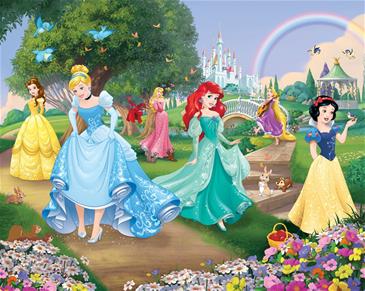 Disney Prinsesse tapet 243 x 305 cm-2