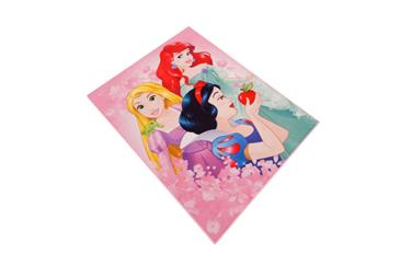 Disney Prinsesser Forever De Luxe gulvtæppe til børn 95x125-2