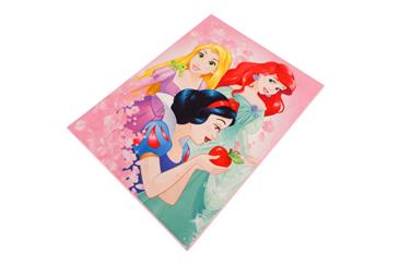 Disney Prinsesser Forever De Luxe gulvtæppe til børn 95x125-3