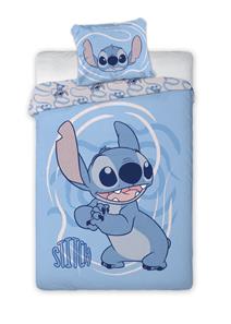 Disney Stitch Sengetøj (Blåt) - 100 procent bomuld-2