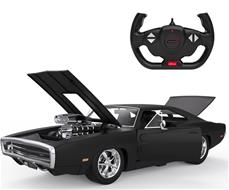 Dodge Charger R/T Fjernstyret Bil 1:16, 2.4G Sort