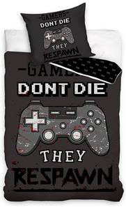''Dont Die'' Gamer Sengetøj - 100 procent bomuld