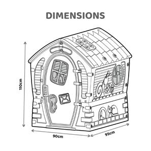 Dream House Plast Legehus Twilight -10