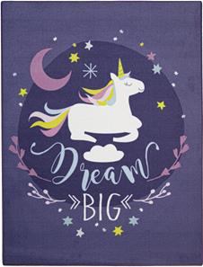 Drømme Enhjørning / Dream Unicorn De Luxe gulvtæppe til børn 95x125