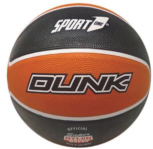 Dunk Basketball Str. 7 Sort/Orange
