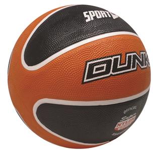 Dunk Basketball Str. 7 Sort/Orange-2