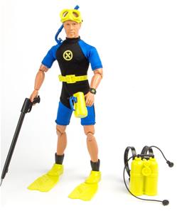 Dykker Action Figur med tilbehør 30,5cm