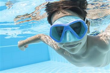 Dykkermaske til børn ''Dominator'' 3-6 år, Blå-4