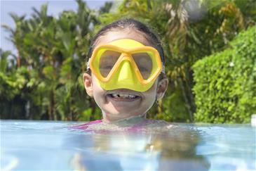 Dykkermaske til børn ''Dominator'' 3-6 år, Gul-4