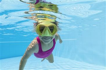 Dykkermaske til børn ''Dominator'' 3-6 år, Gul-6