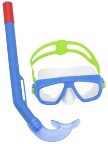 Dykkersæt ''Aqua Cham'' (Maske + Snorkel) 3-6 år, Blå