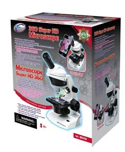 Eastcolight Super HD 360 Mikroskop til Børn 60x/120x/200x-2