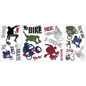 Ekstremsport Wallstickers-3