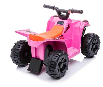 EL Børne ATV til børn 6V, Pink-16