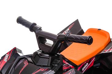 EL Børne ATV til børn 7,2V, Sort-8