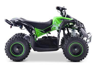 EL  Mini ATV Renegade 1000W m/fart begrænser+lys Grøn-2