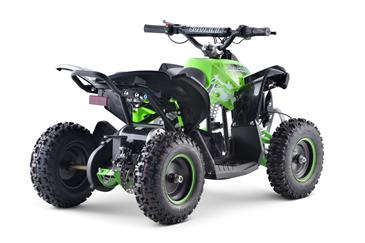 EL  Mini ATV Renegade 1000W m/fart begrænser+lys Grøn-4