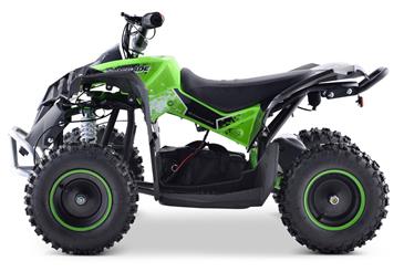 EL  Mini ATV Renegade 1000W m/fart begrænser+lys Grøn-6