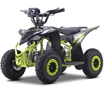 EL  Mini ATV Voltrix Brushless 1000W m/fart begrænser+lys Grøn