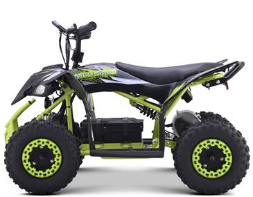 EL  Mini ATV Voltrix Brushless 1000W m/fart begrænser+lys Grøn-3