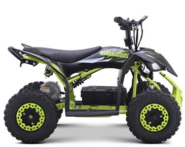 EL  Mini ATV Voltrix Brushless 1000W m/fart begrænser+lys Grøn-6