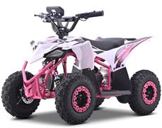 EL  Mini ATV Voltrix Brushless 1000W m/fart begrænser+lys Pink