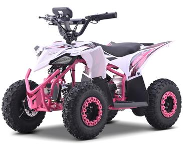 EL  Mini ATV Voltrix Brushless 1000W m/fart begrænser+lys Pink