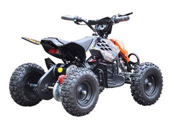 EL  Mini ATV  Xtreme Mini Quad 800W m/fart begrænser Orange-2