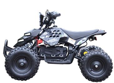 EL Mini ATV  Xtreme Mini Quad 800W m/fart begrænser Sort