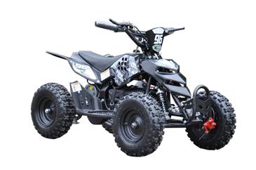 EL Mini ATV  Xtreme Mini Quad 800W m/fart begrænser Sort-5