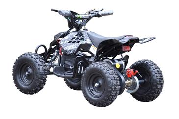 EL Mini ATV  Xtreme Mini Quad 800W m/fart begrænser Sort-6