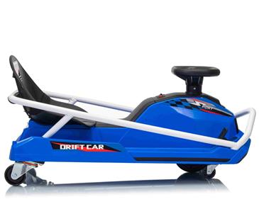 EL Super Garage Drift Car 22,2V til Børn, Blå-2