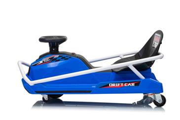 EL Super Garage Drift Car 22,2V til Børn, Blå-4