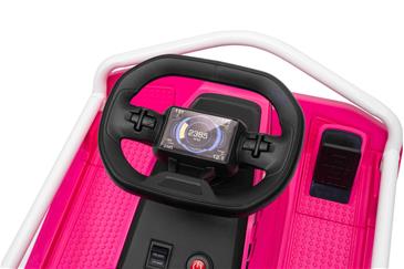 EL Super Garage Drift Car 22,2V til Børn, Pink-6