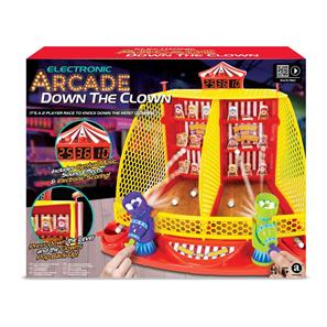 Electronic Arcade Down the Clown – Sjovt karnevalsspil med lyd og LED-tavle-2