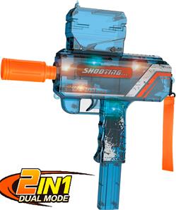 Elektronisk 2-i-1 UZI Gel blaster + Dart blaster