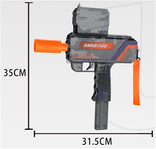 Elektronisk 2-i-1 UZI Gel blaster + Dart blaster-2