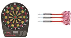 Elektronisk Dartspil 26cm m/3 pile