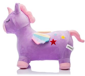 Enhjørning / Unicorn Plys Hoppedyr, LIlla (fra 18M)-2