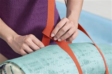 Everluxe Luksus Stof Bade liggestol / Lounge med bærestrop-4