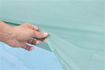 Everluxe Luksus Stof Bade liggestol / Lounge med bærestrop-6