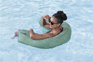 Everluxe Luksus Stof Bade Poolnudel- og Lounge-7