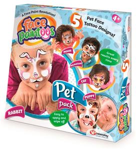 Face Paintoos Kæledyr Pakke